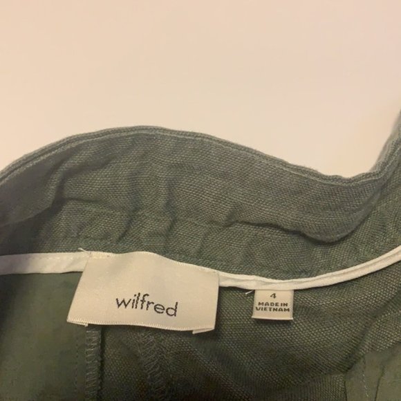 Aritzia Wilfred Linen Shorts - Women’s Size 4 - Picture 4 of 6